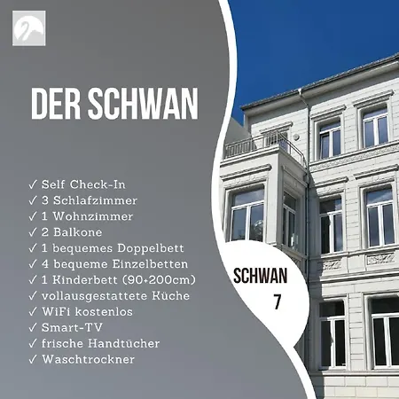 Der Schwan 7 - 3 Schlafzimmer - 2 Balkone - Zentral - 100 Qm Düren - Eifel Zewnętrze zdjęcie